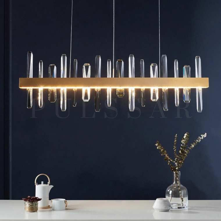 Реечная люстра CAROLA LONG