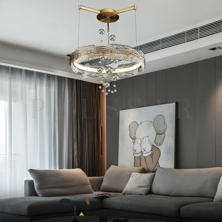 Кольцевая люстра BOLERO CH BUBBLE