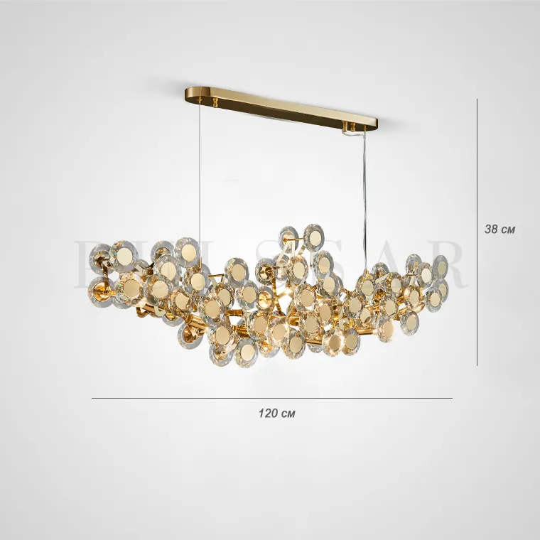 Реечная люстра IOLA LONG