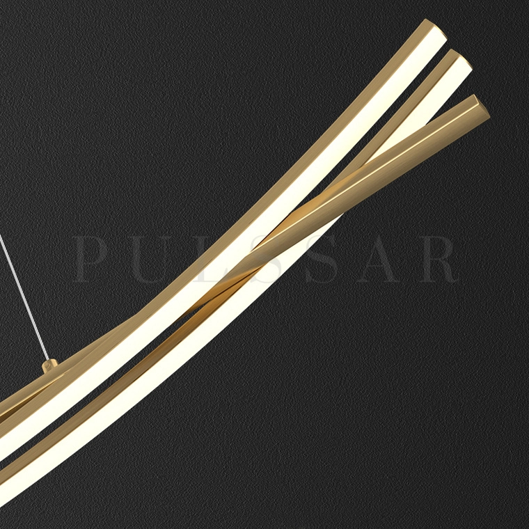 Реечная люстра NEFER