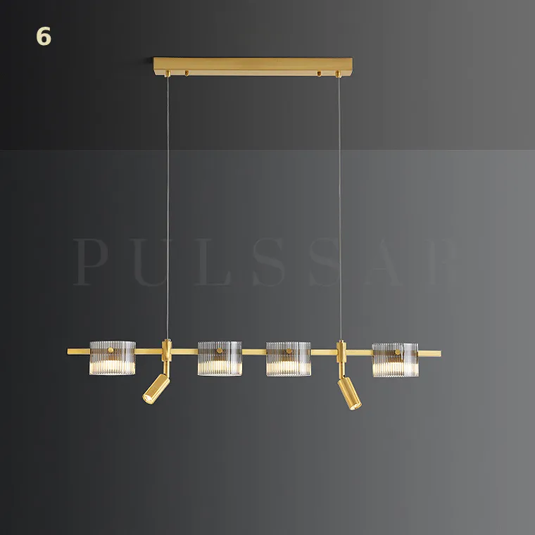 Реечная люстра NICOLETTA C LONG