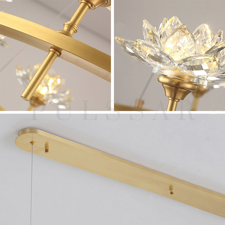 Реечная люстра LOTOS LONG