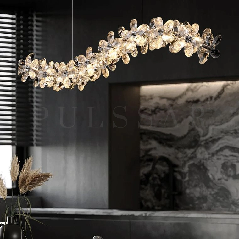 Реечная люстра JORDAN LONG