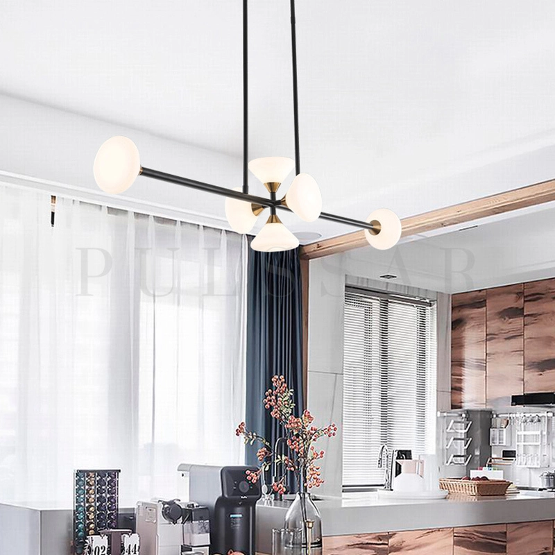 Реечная люстра TOWN