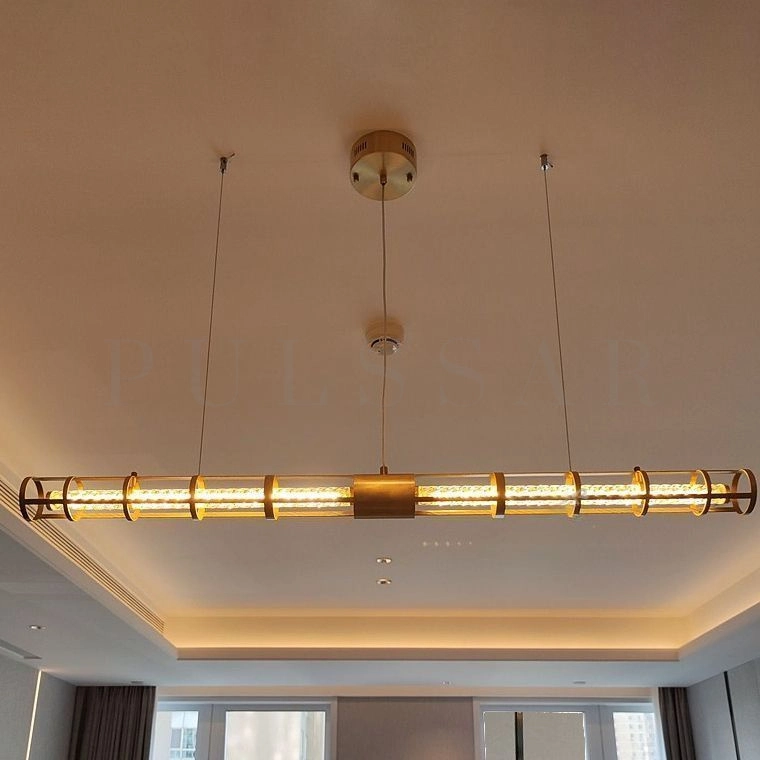 Реечная люстра OPTIMA