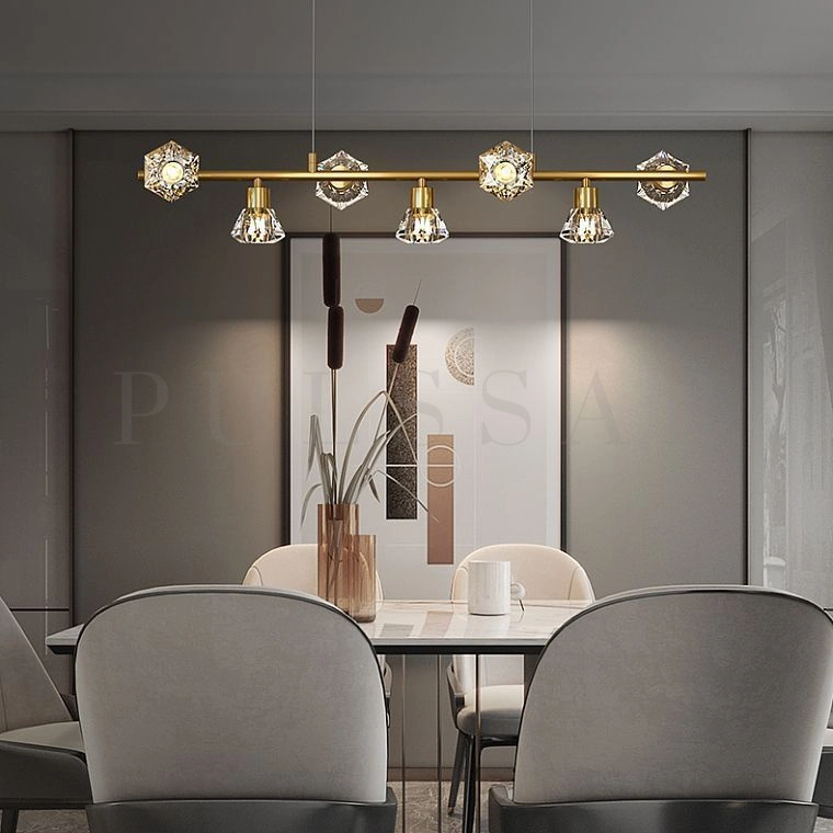 Реечная люстра KENDRA