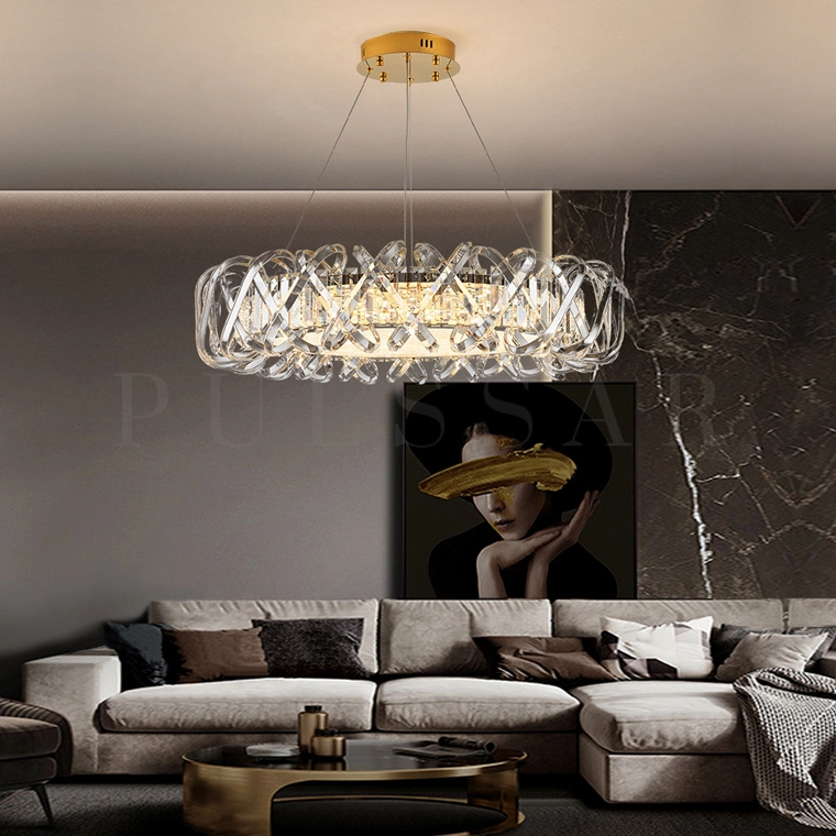 Реечная люстра KARLENA LONG