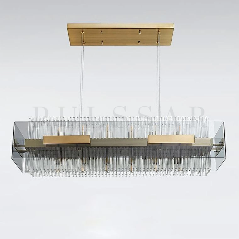 Реечная люстра SELLA LONG