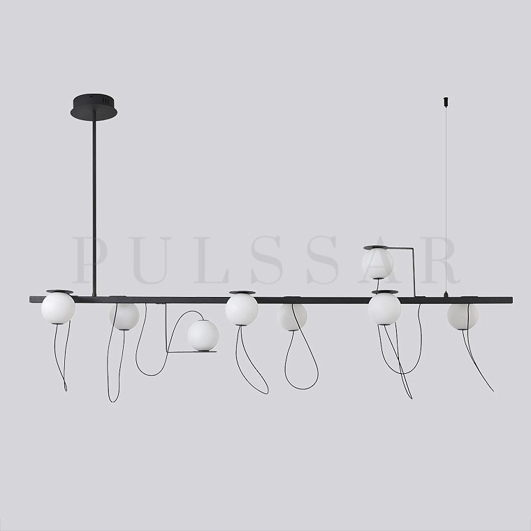 Реечная люстра HAUKUR LONG