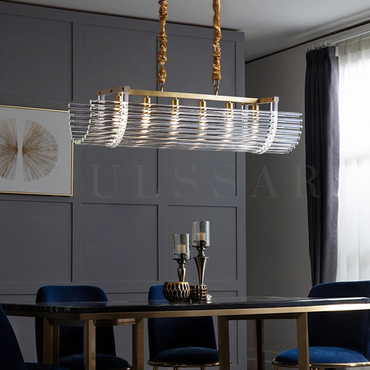 Реечная люстра TARIS