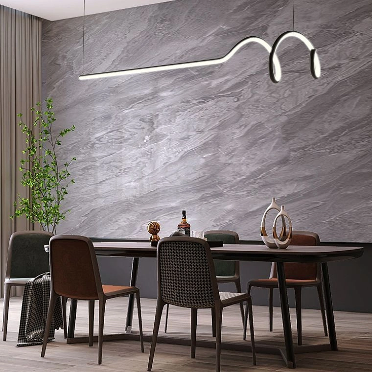 Реечная люстра DAMARIS