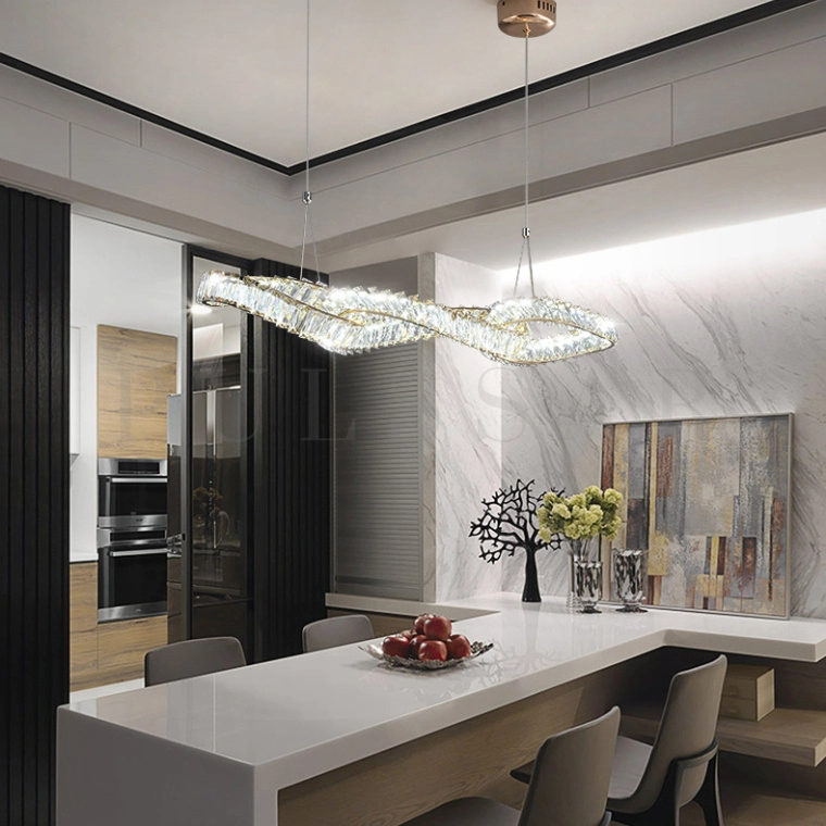 Реечная люстра BERTOLDA D LONG