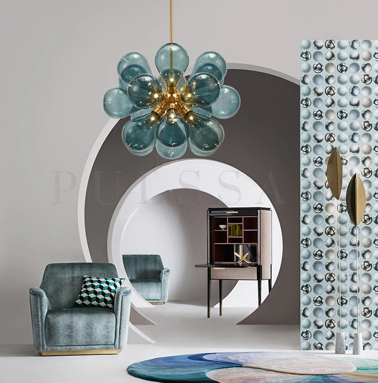 Подвесная люстра GRAPE BLUE