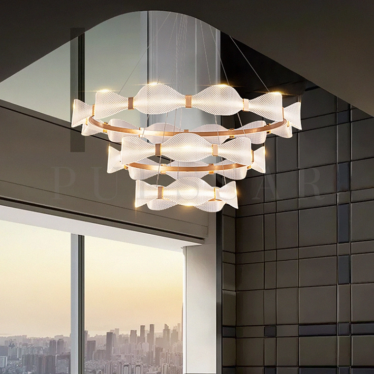 Кольцевая люстра BERTINA