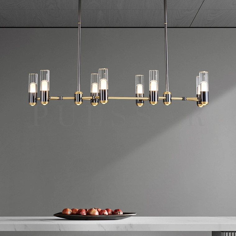 Реечная люстра BIRGEL LONG