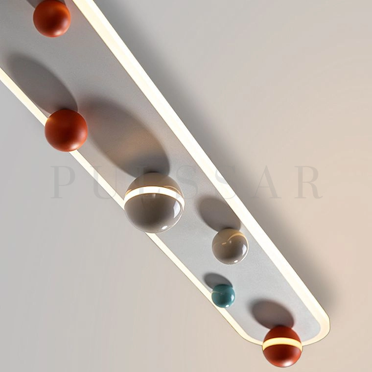 Реечная люстра CAKE LONG