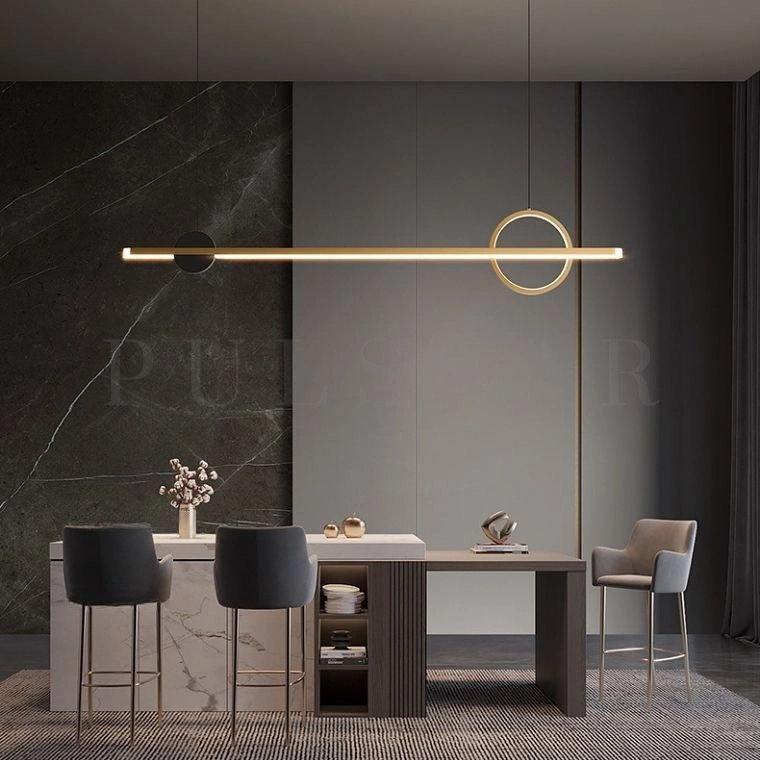 Реечная люстра GUSTI