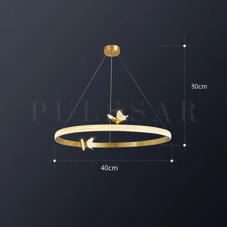 Кольцевая люстра PAPILLON RING