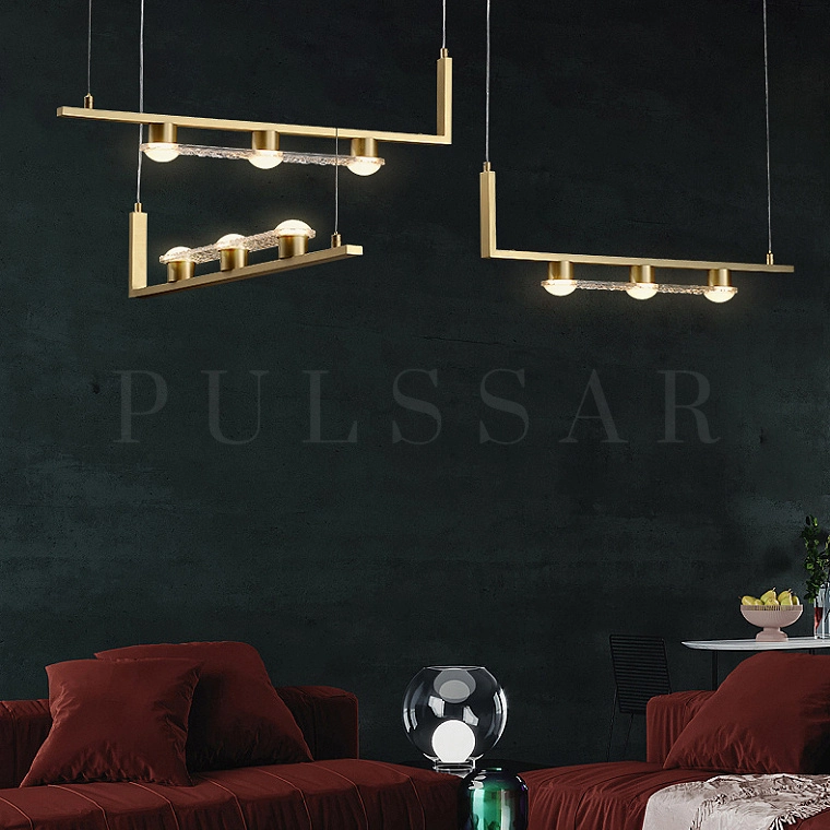 Реечная люстра BARTIL