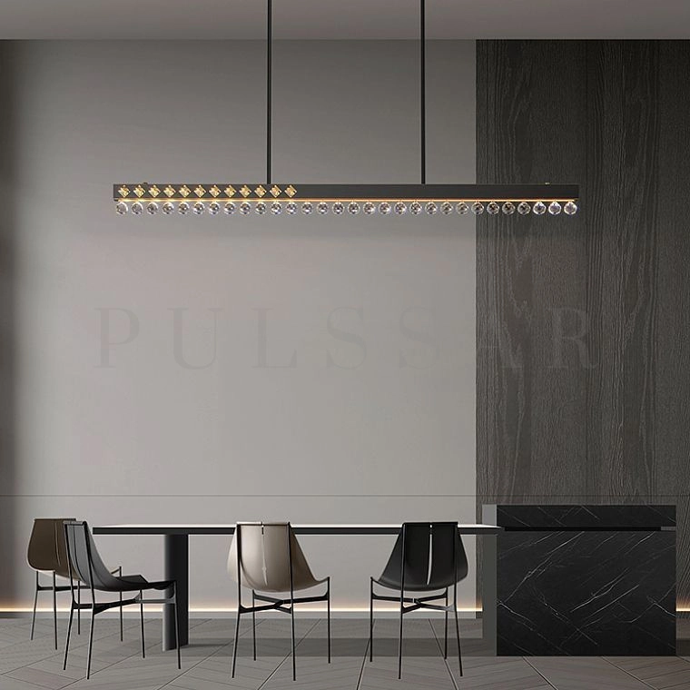 Реечная люстра KAICHI LONG