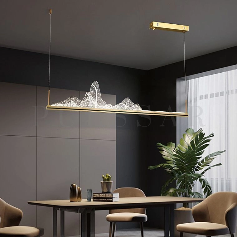 Реечная люстра SEVER