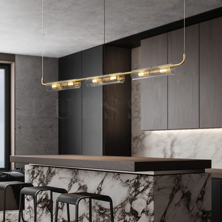 Реечная люстра LUCINA LONG