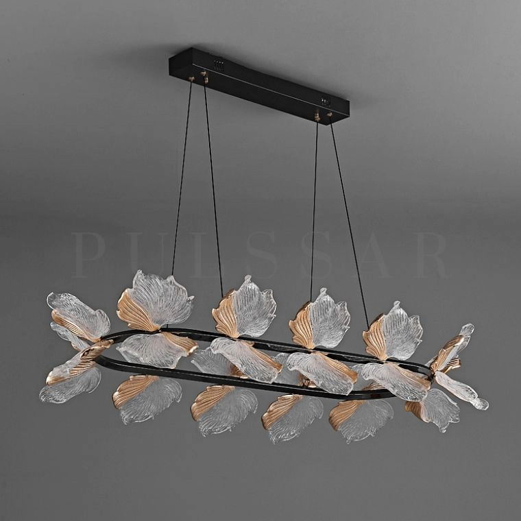 Реечная люстра AUBREY LONG