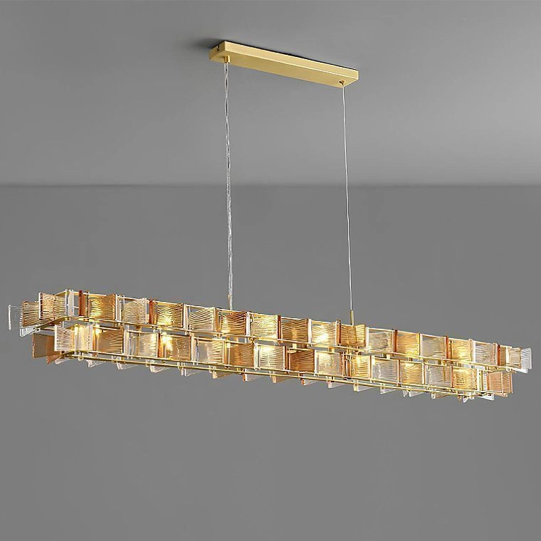 Реечная люстра DEXTER LONG