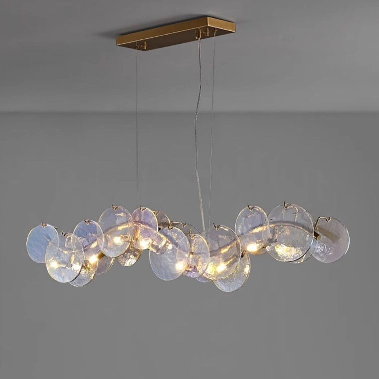 Реечная люстра LORANG WAVE LONG