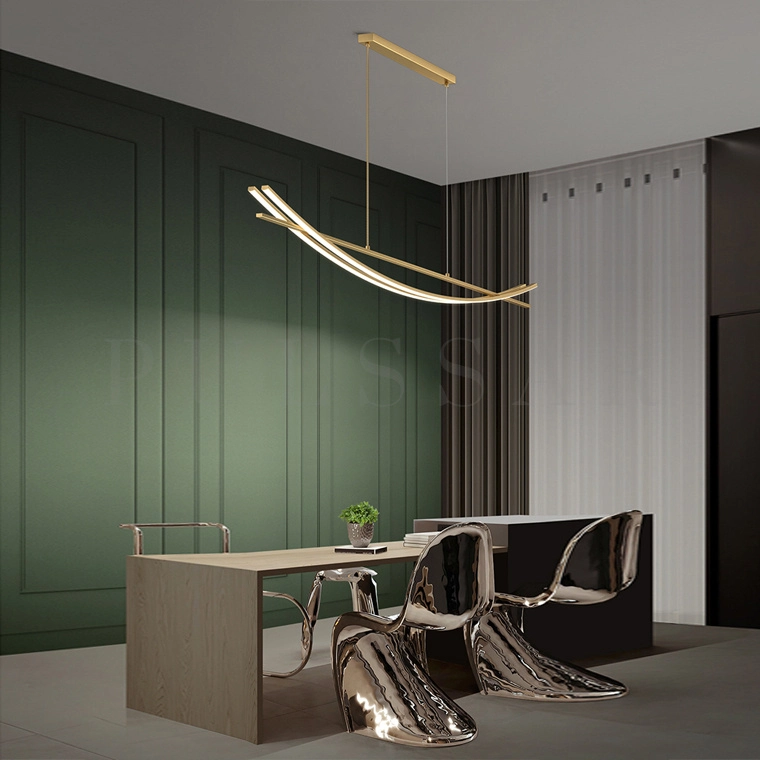 Реечная люстра NEFER