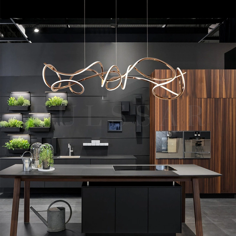 Реечная люстра NORVIN L