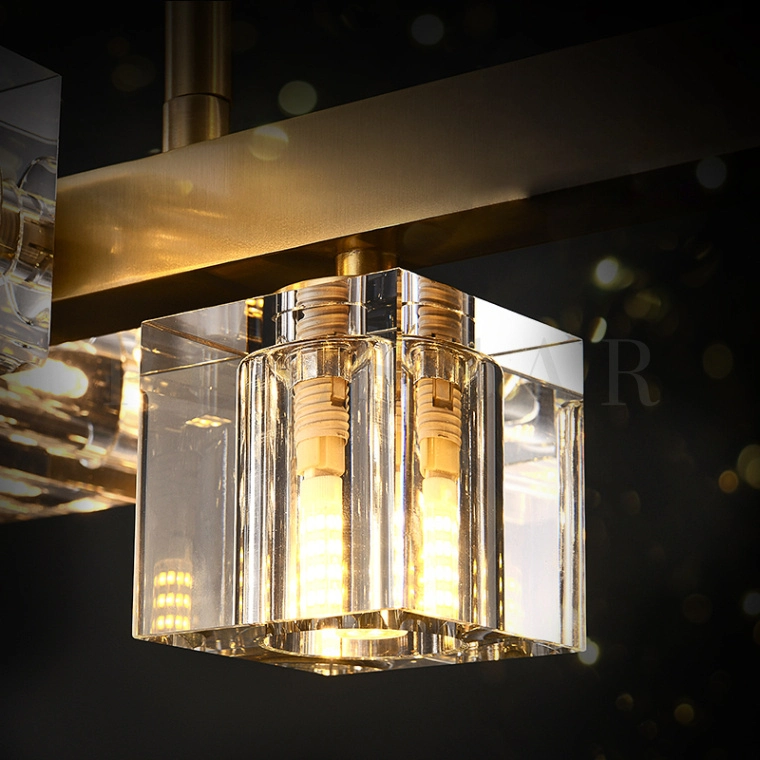 Реечная люстра DORA LONG