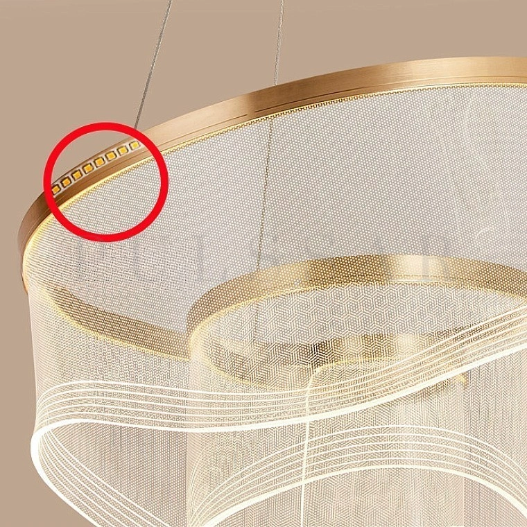 Кольцевая люстра ELICEA