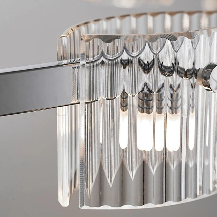 Кольцевая люстра NICOLETTA CHROME