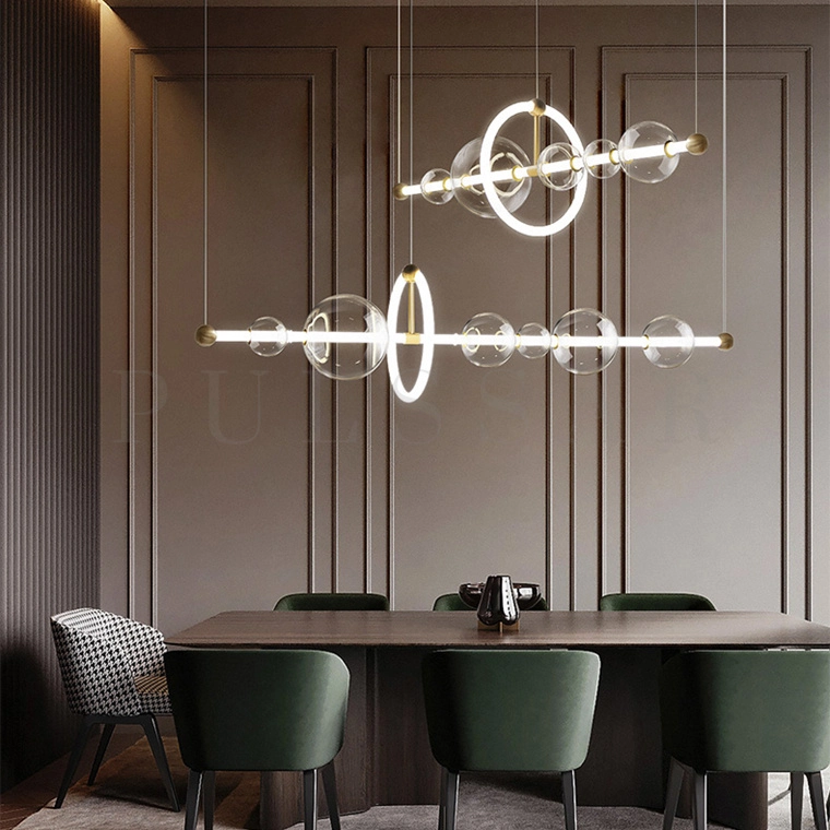 Реечная люстра SESSA