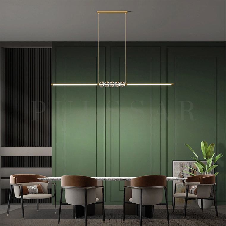 Реечная люстра JILLIAN LONG