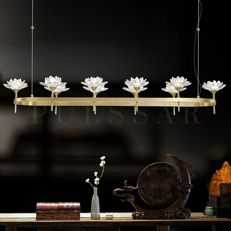 Реечная люстра LOTOS LONG