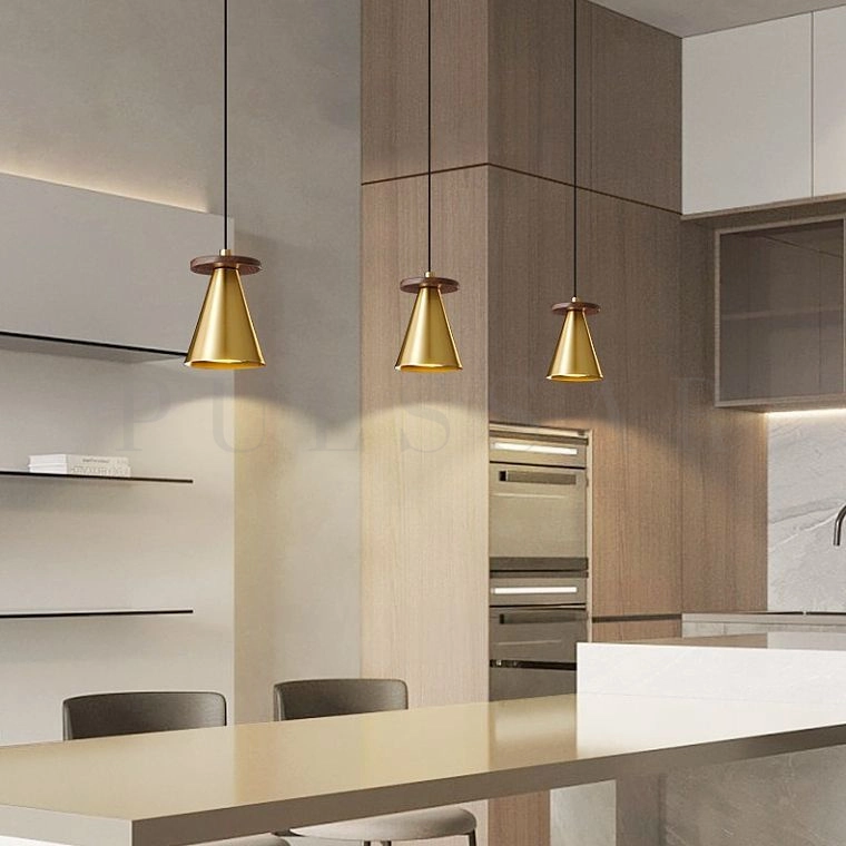 Подвесной светильник PIET CONE WOOD