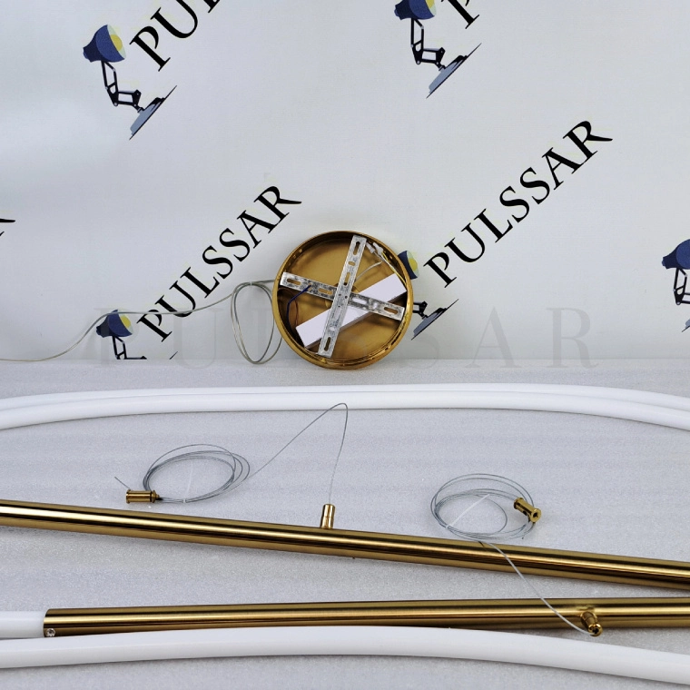 Реечная люстра GLORIFY LONG