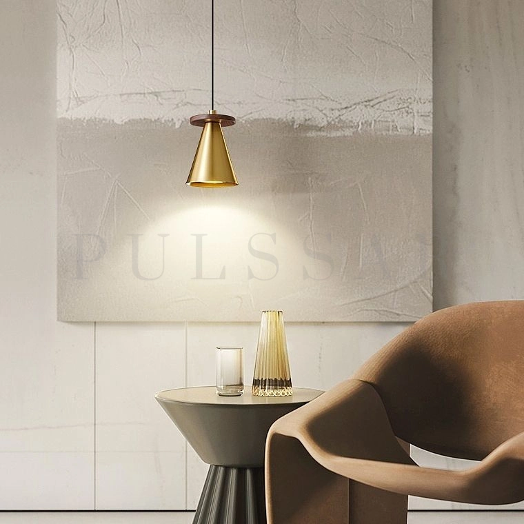 Подвесной светильник PIET CONE WOOD