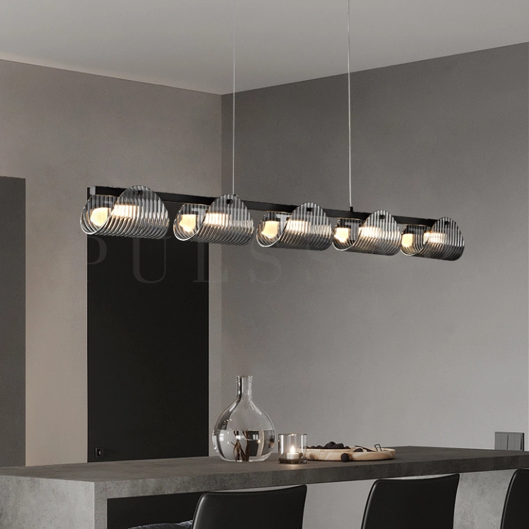 Реечная люстра GASPAR LONG