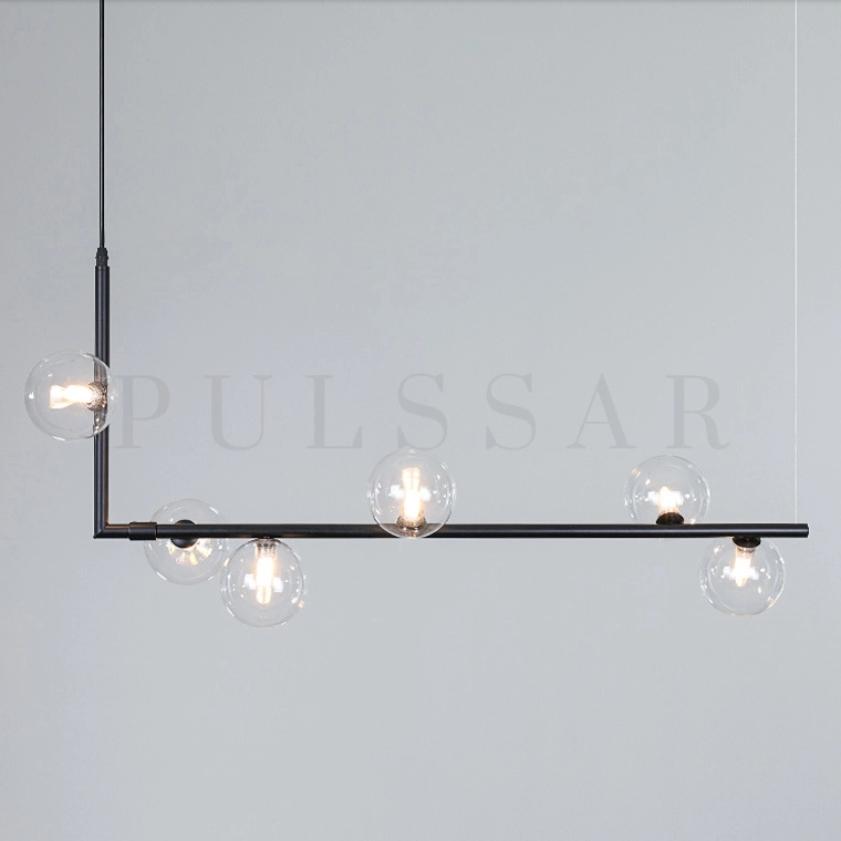 Реечная люстра LINDA LONG