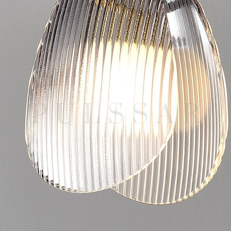 Реечная люстра CONCH L