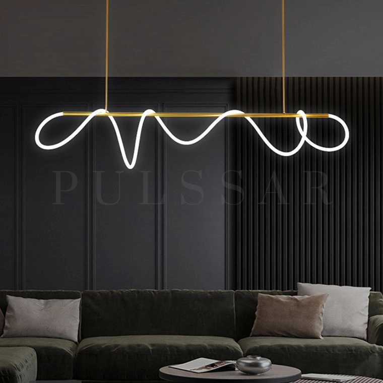 Реечная люстра GLORIFY LONG