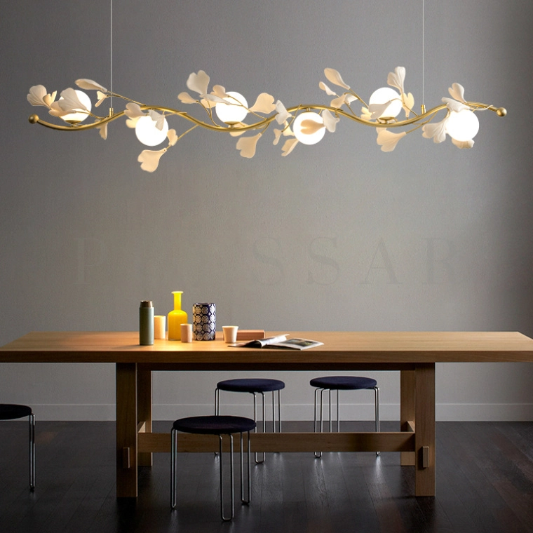 Реечная люстра ANGIOLA LONG