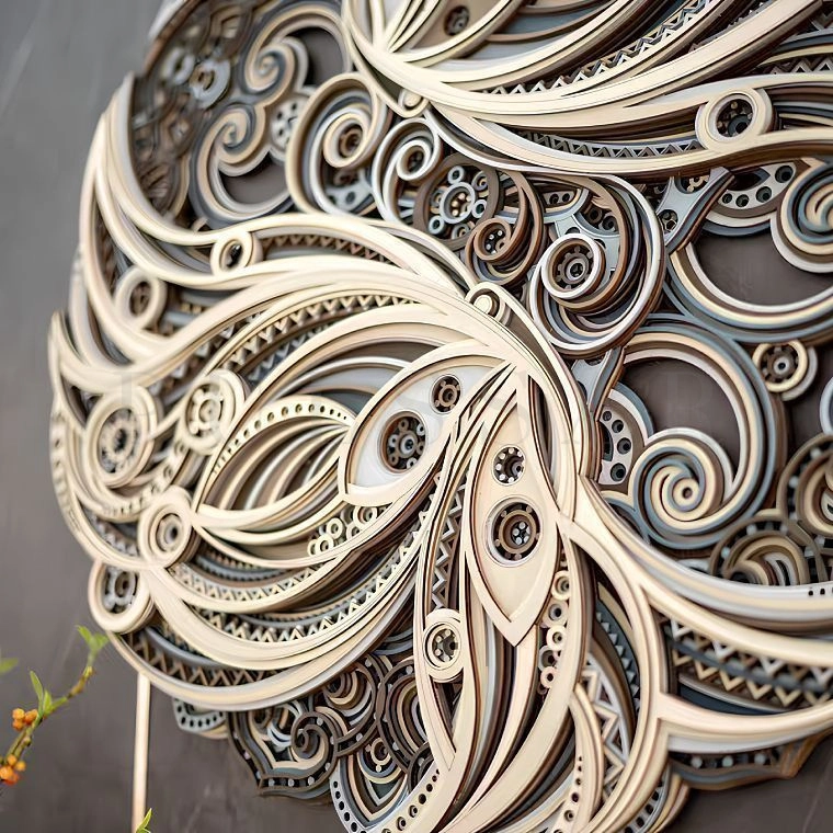 Дизайнерский настенный декор ECO-102