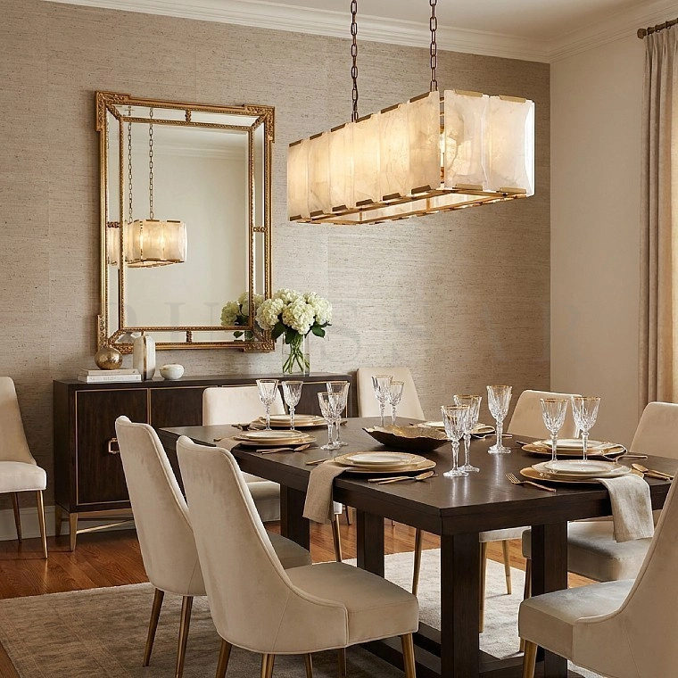 Реечная люстра HARLOW LONG