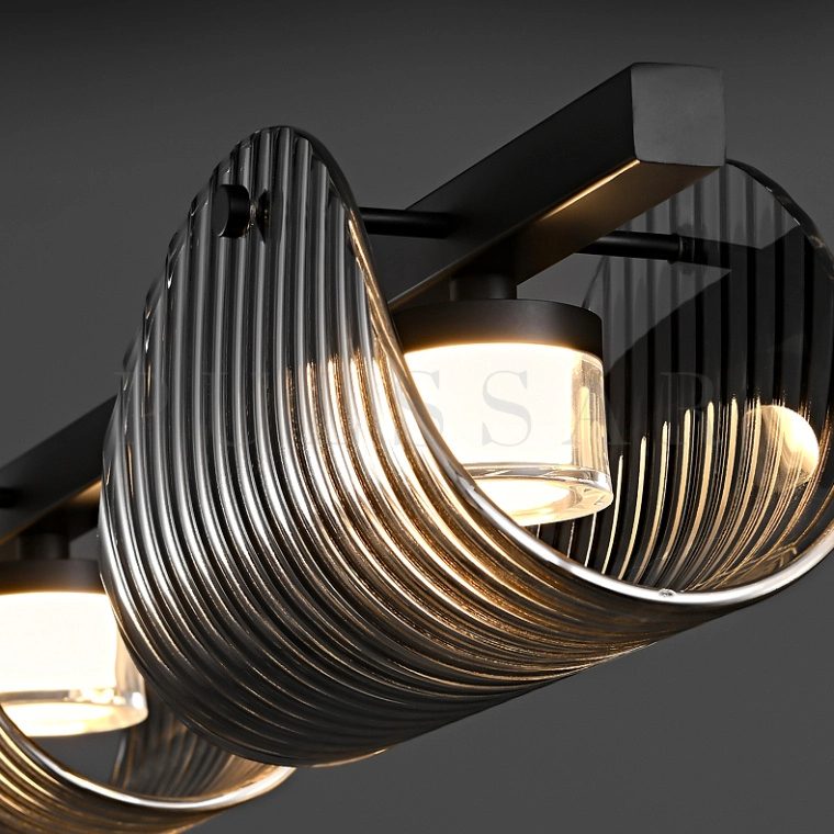 Реечная люстра GASPAR LONG