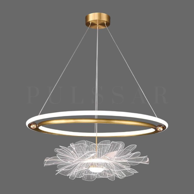 Кольцевая люстра FLOWER RINGS