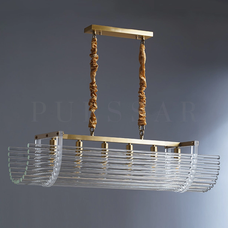 Реечная люстра TARIS